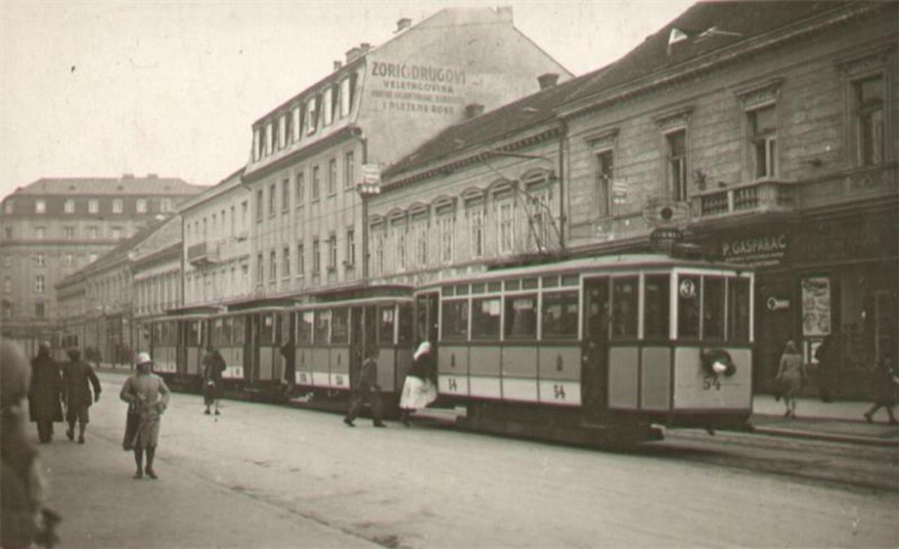 Tramvaj linije 3 u Draškovićevoj ulici